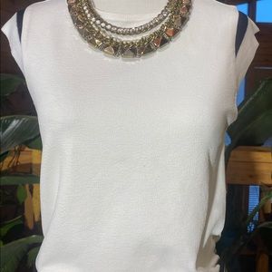 Zara White Blouse